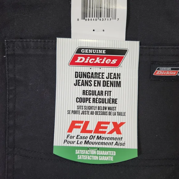 Dickies Work Pants For Men, Jeans Flex Jean Size 36x32 - Picture 5 of 10